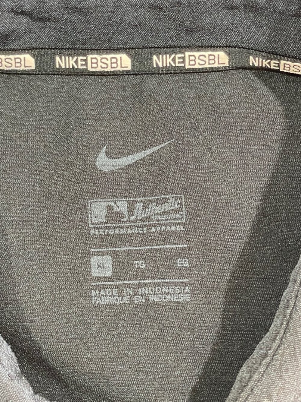Nike San Diego Padres MLB Authentic Performance Polo Shirt Navy XL - Picture 9 of 13